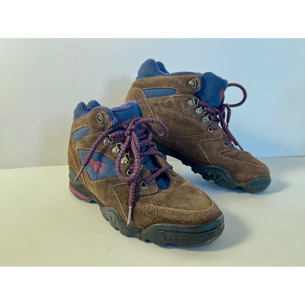 Vintage Reebok Women's Boots RA 408 KRI 26-23490 Size 8 Hiking Shoes 1993 Boots - Picture 5 of 7